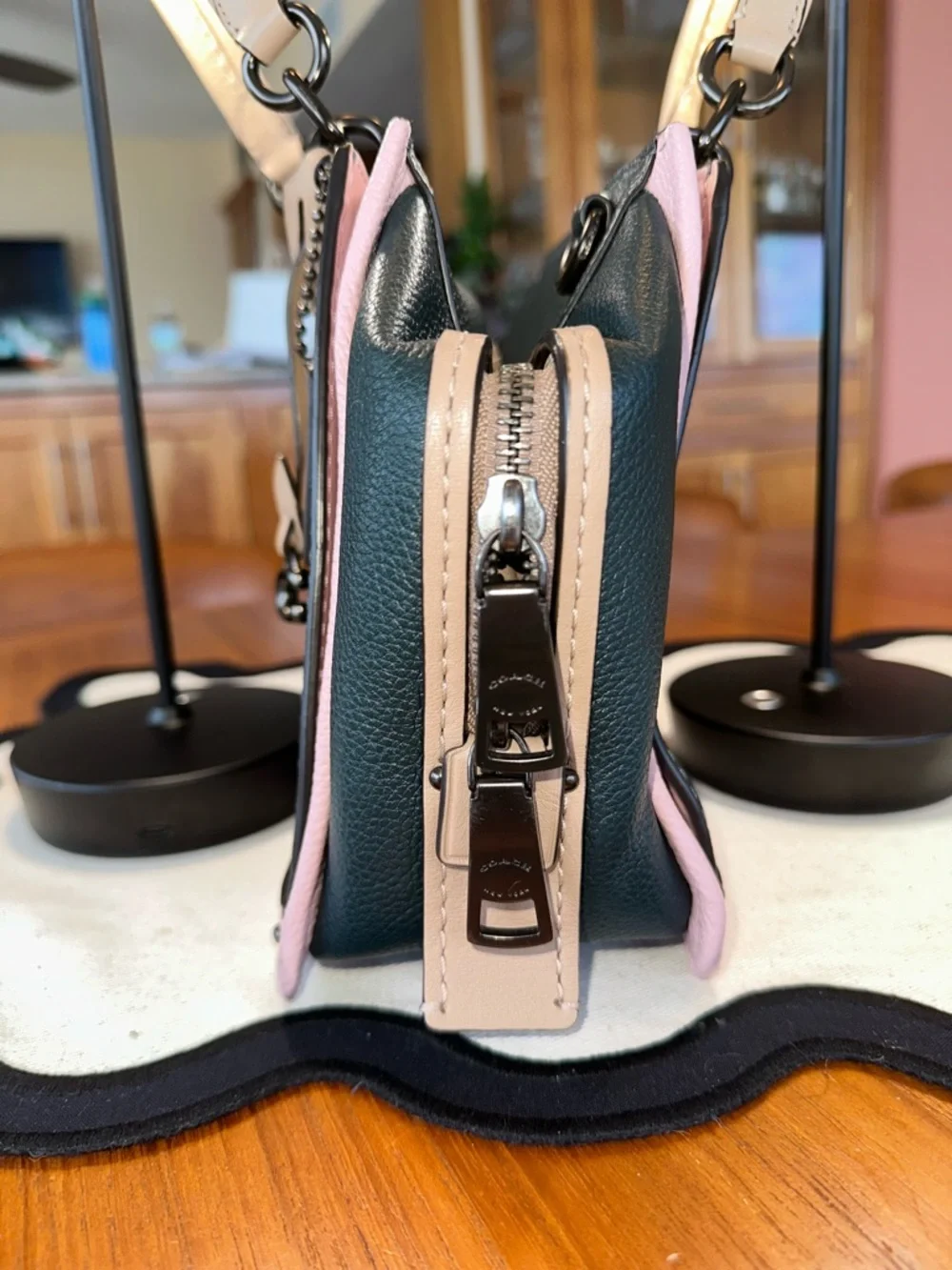 Coach Dreamer Satchel 31633 • Aurora Multi Colorblock Leather • Like New 🌸 - Picture 6 of 14